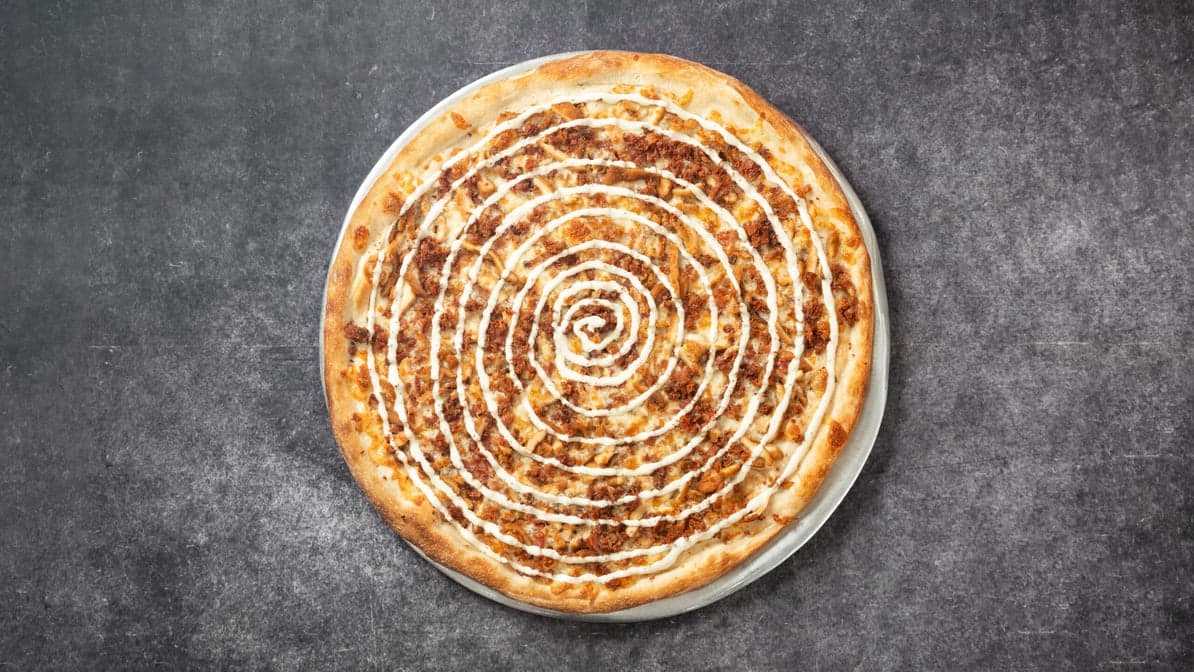 Chicken Bacon Ranch Pizza