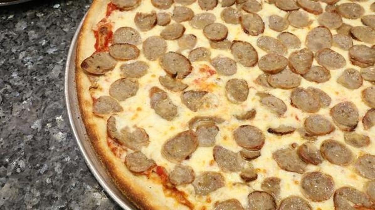 Sausage Pizza Slice