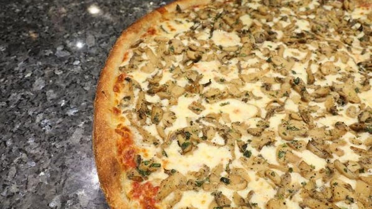 Mushroom Pizza Slice