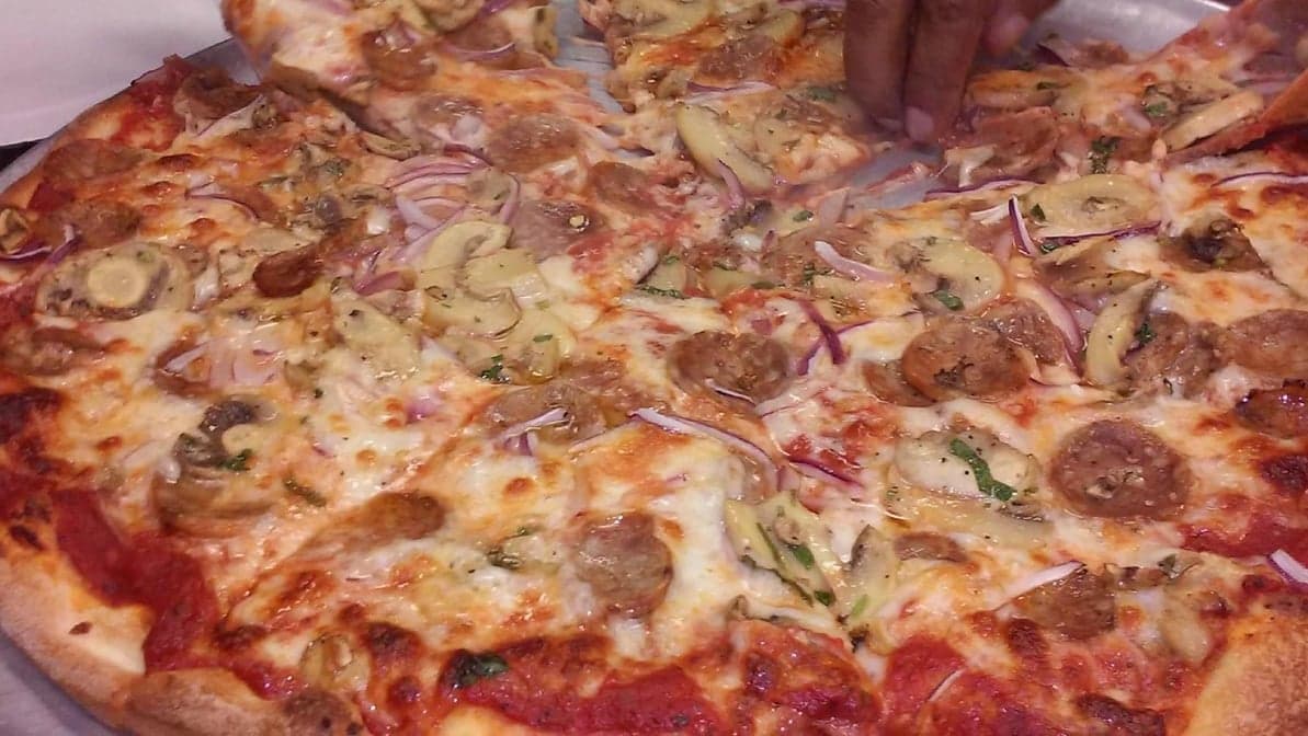 Fresh Mozzarella Pizza Slice