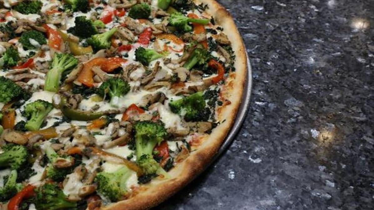 Vegetable Pizza Slice