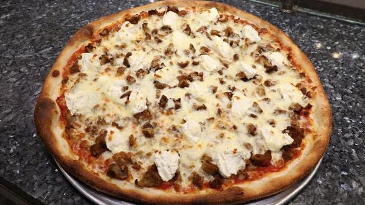 Chicken Ricotta Pizza Slice