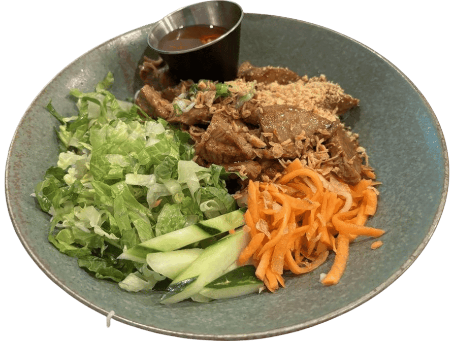 Bun salad bowl - Vegan Duck