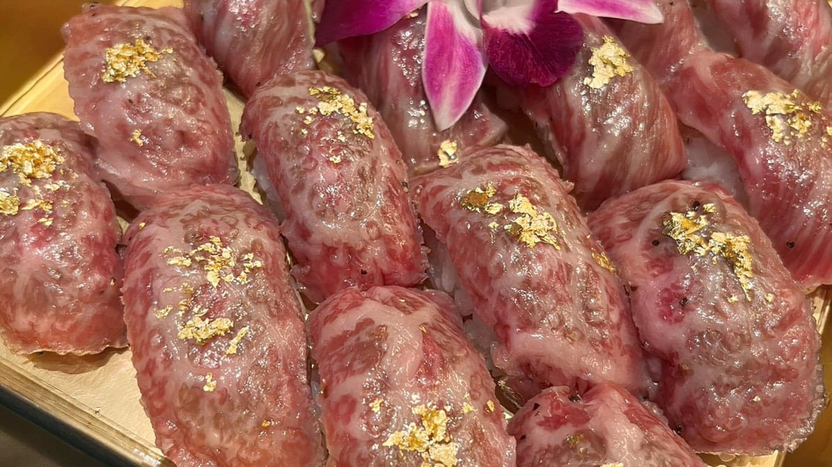 A5 WAGYU SUSHI PLATTER