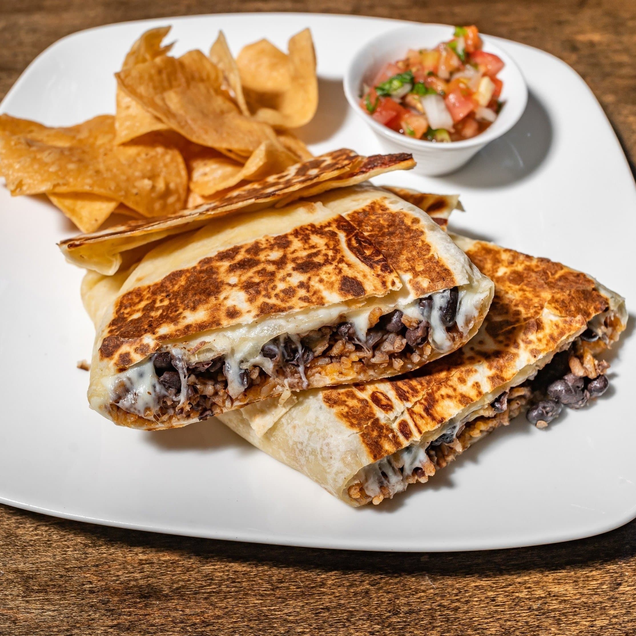 Rice & Beans Quesadilla