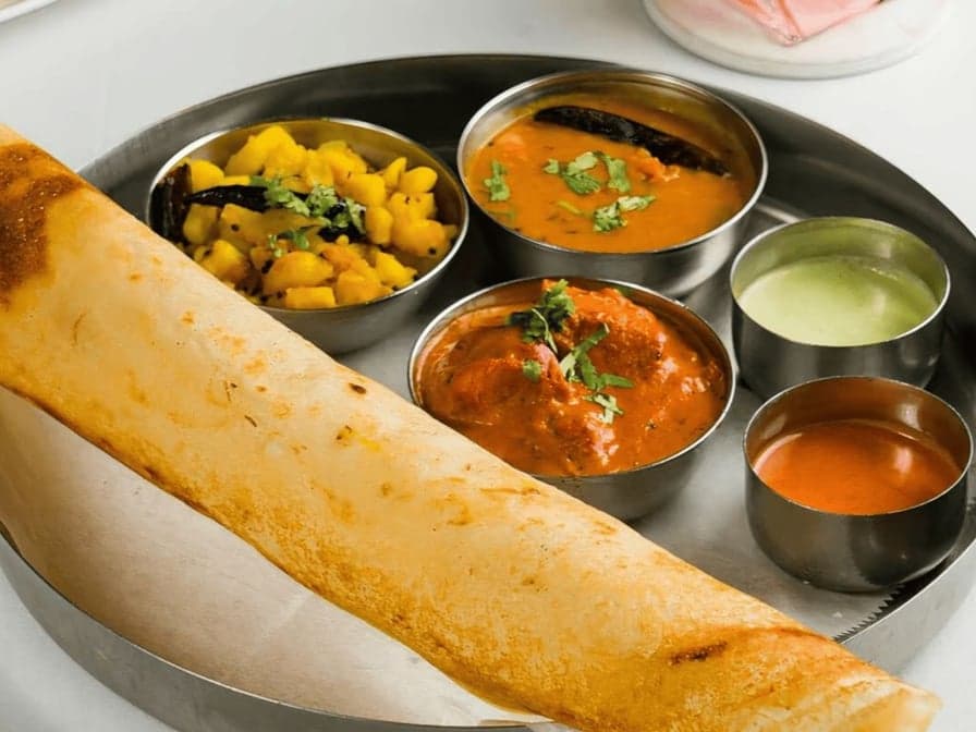 Chicken Tikka Masala Dosa