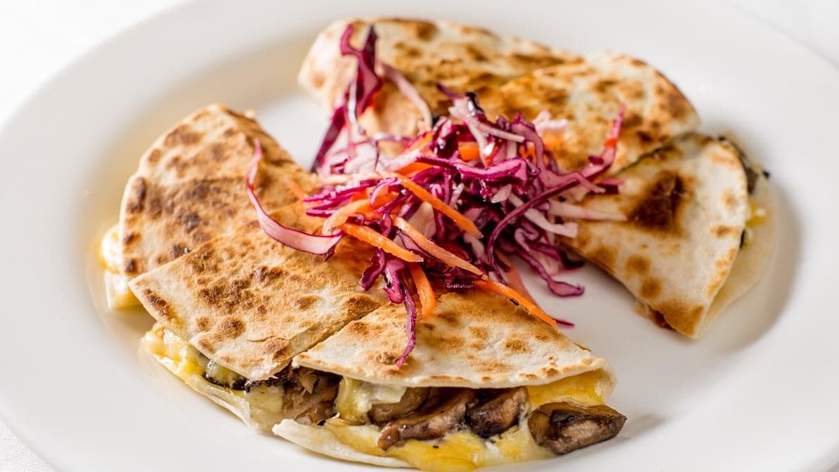 Hongos Quesadilla
