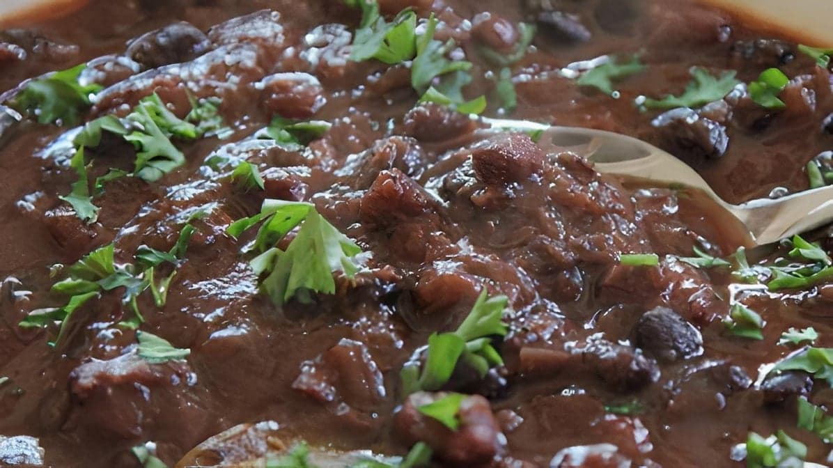 Black Beans with Oregano