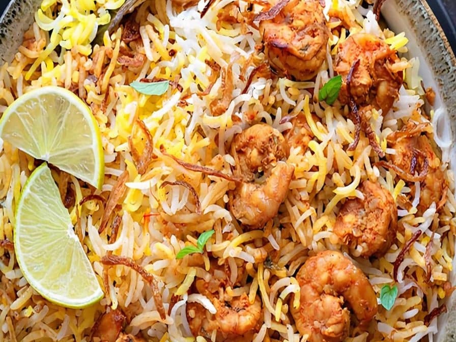 Shrimp Biryani
