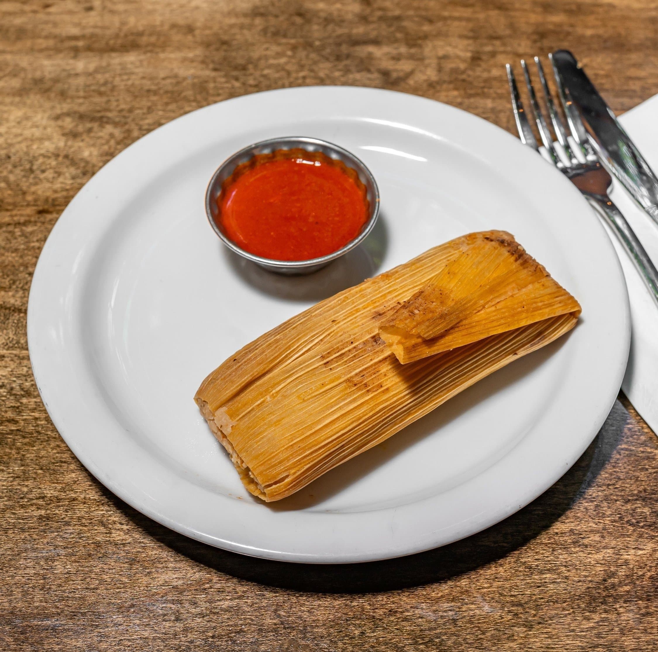 Queso en Rajas Tamale