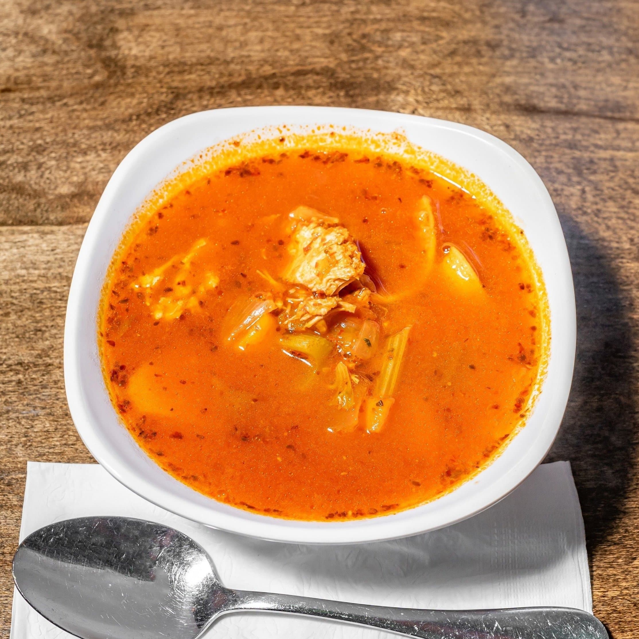 Homemade Chicken Tortilla Soup