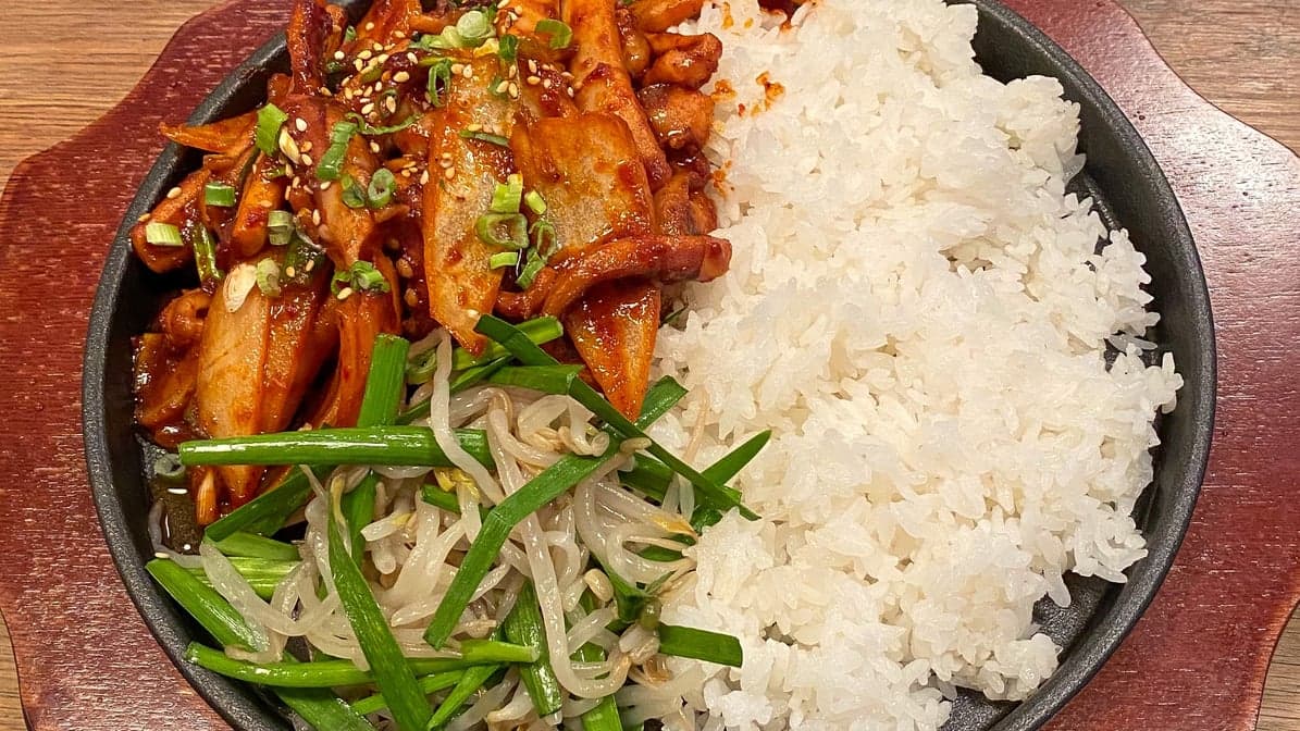 Spicy Squid Rice / 오징어덮밥