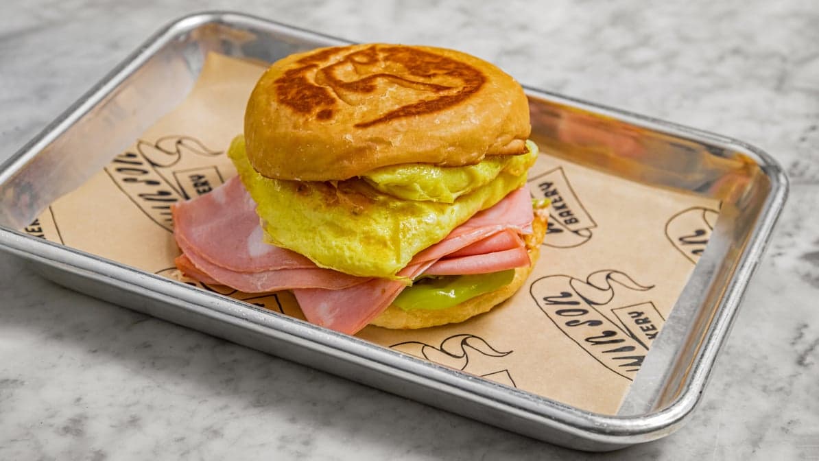 Mortadella Milk Bun