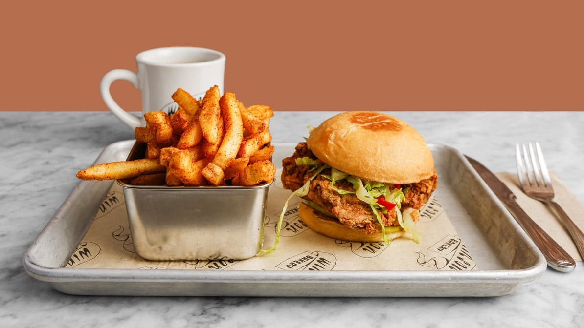 Fried Chicken Milk Bun