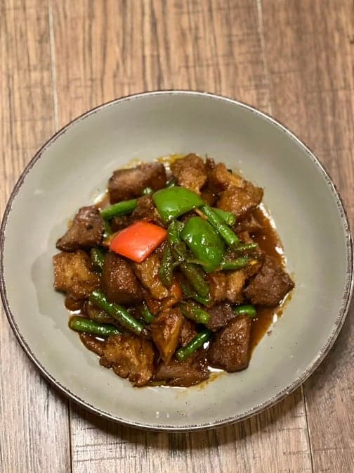 V4. Prik Khing Mock Duck(Vegan)