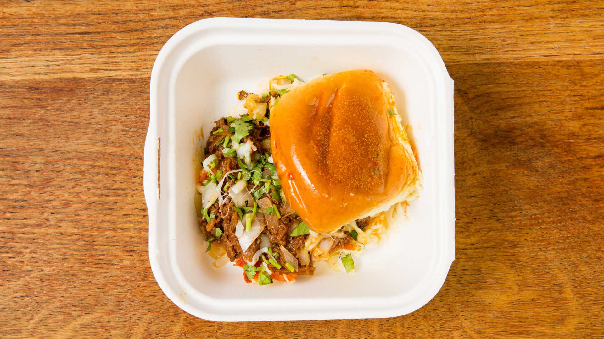 Slider with Cheese - Beef Birria