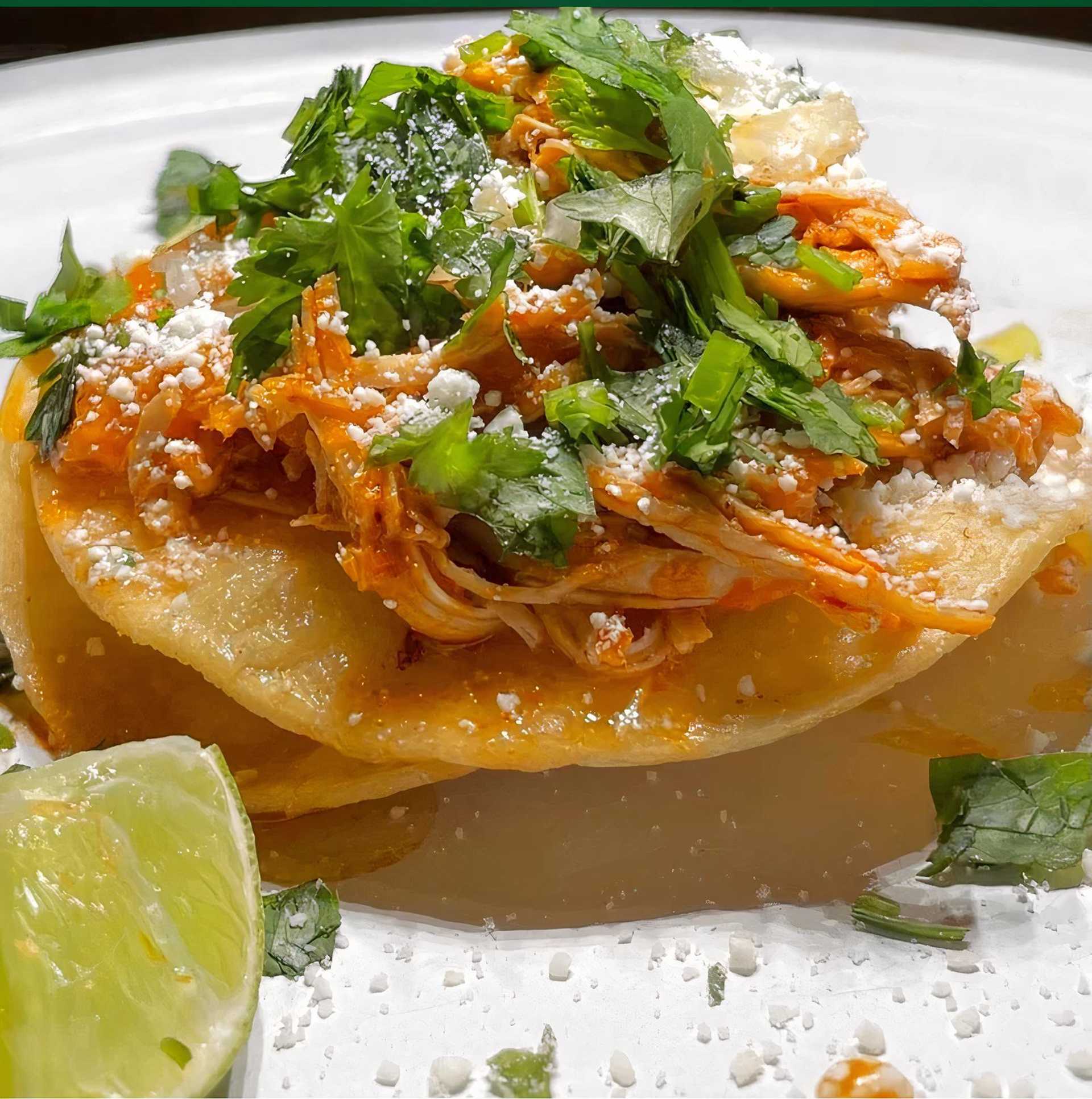 Chicken Tostadas