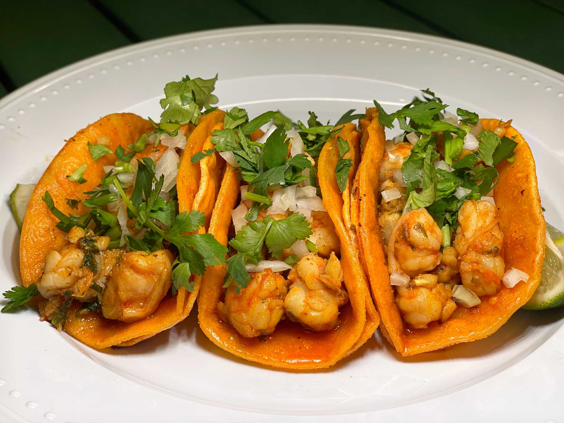 Shrimp Taco with Cheese (1 Taco)