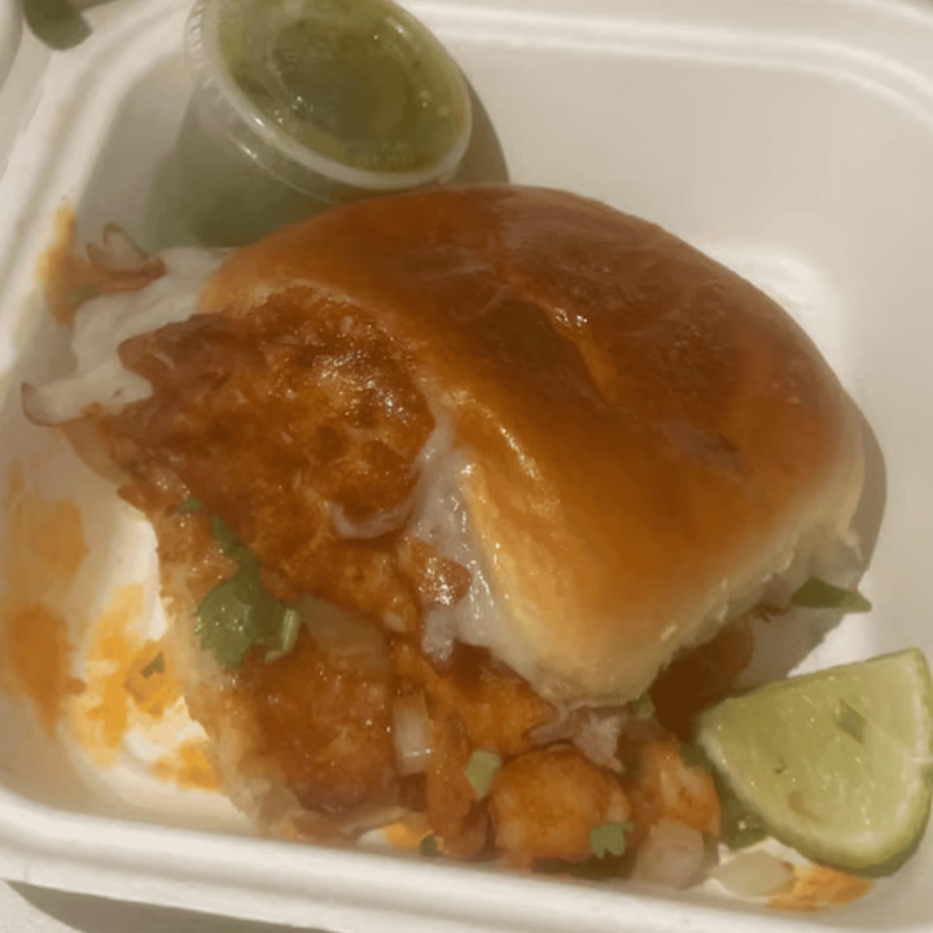 Slider with Cheese - Shrimp