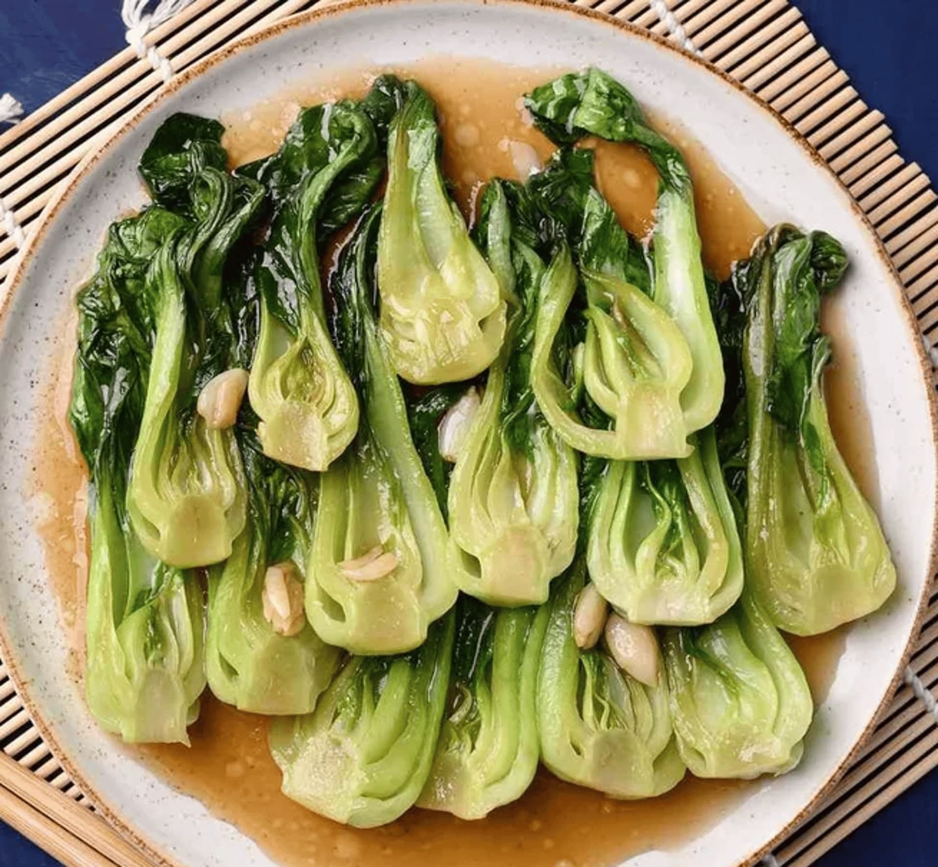 Steamed Bokchoy