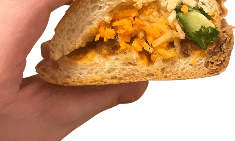 Braised Pork Belly Banh Mi