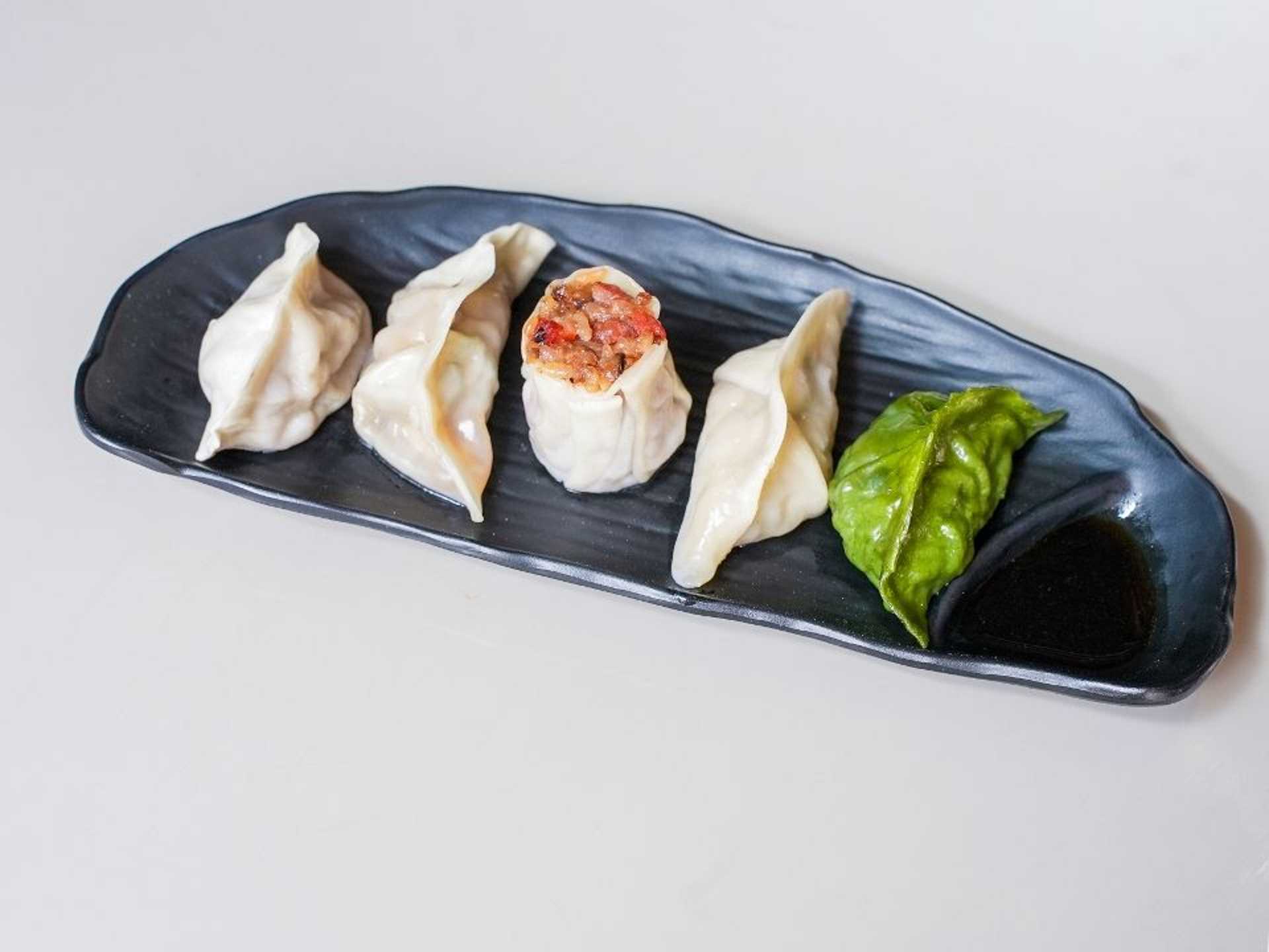 Five Kinds of Dim Sum(pork chicken Vege Shrimp S/p)