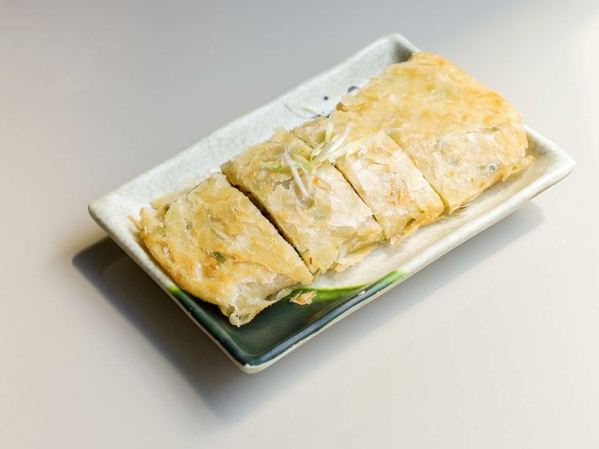 Scallion Pancake w. Sliced Beef