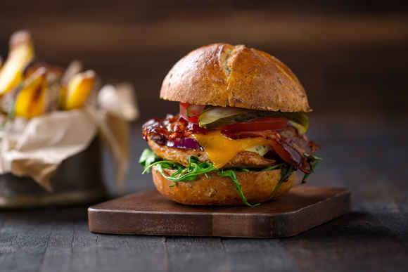 Turkey Cheeseburger