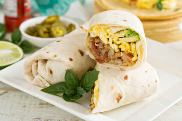 Bacon Breakfast Burrito