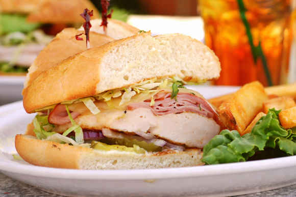 Chicken Cordon Blue Sandwich