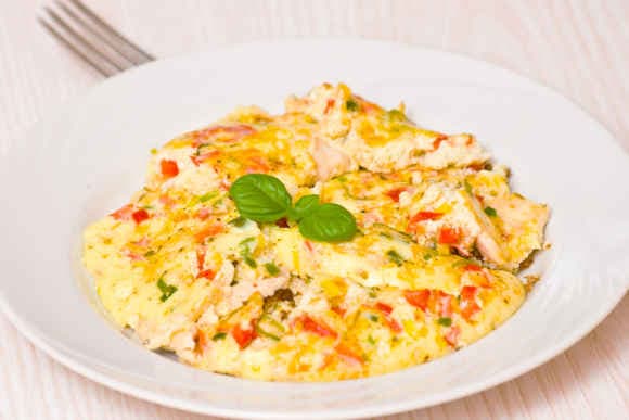 Superman Omelette