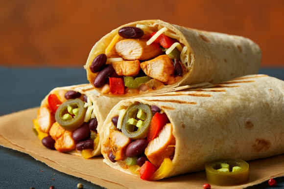 Chicken Burrito Wrap