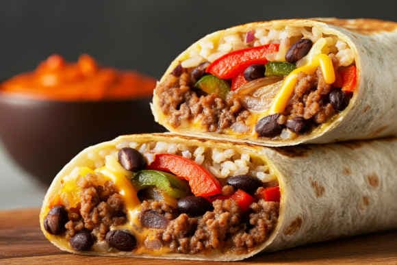 Grilled Beef Burrito