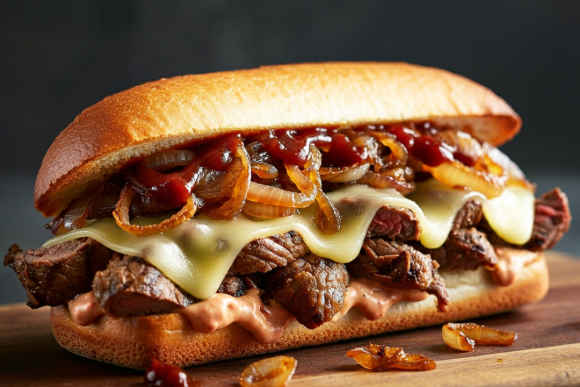 NY's BBQ Philly Sandwich