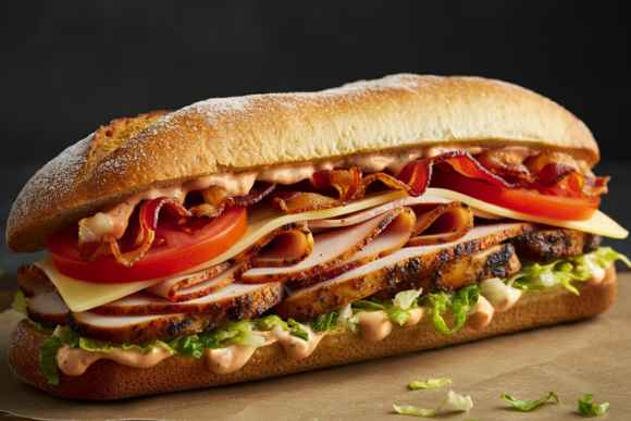 Chicken Chipotle Philly Sandwich