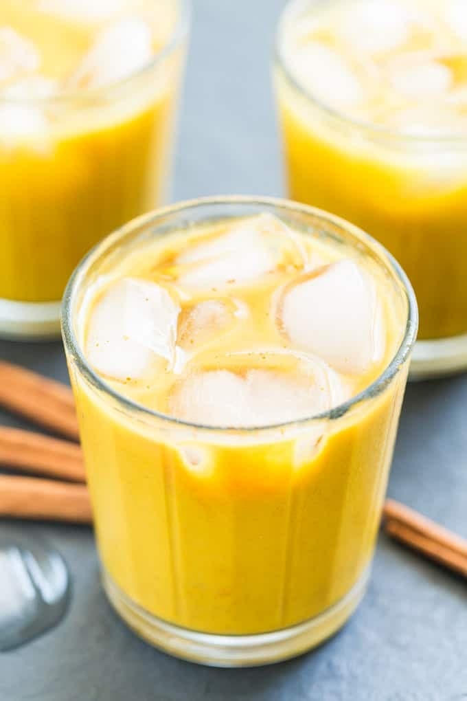 ICED TURMERIC LATTE 16oz