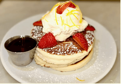 Lemon Ricotta Pancakes (GF)