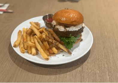 Broccoli Falafel Burger