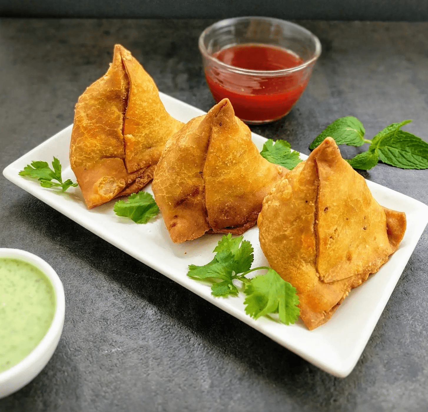 Vegetable Samosa (3)