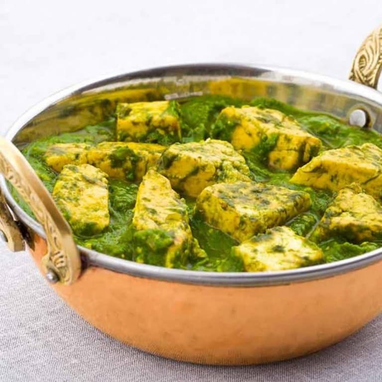 Palak Paneer with Basmati Rice
