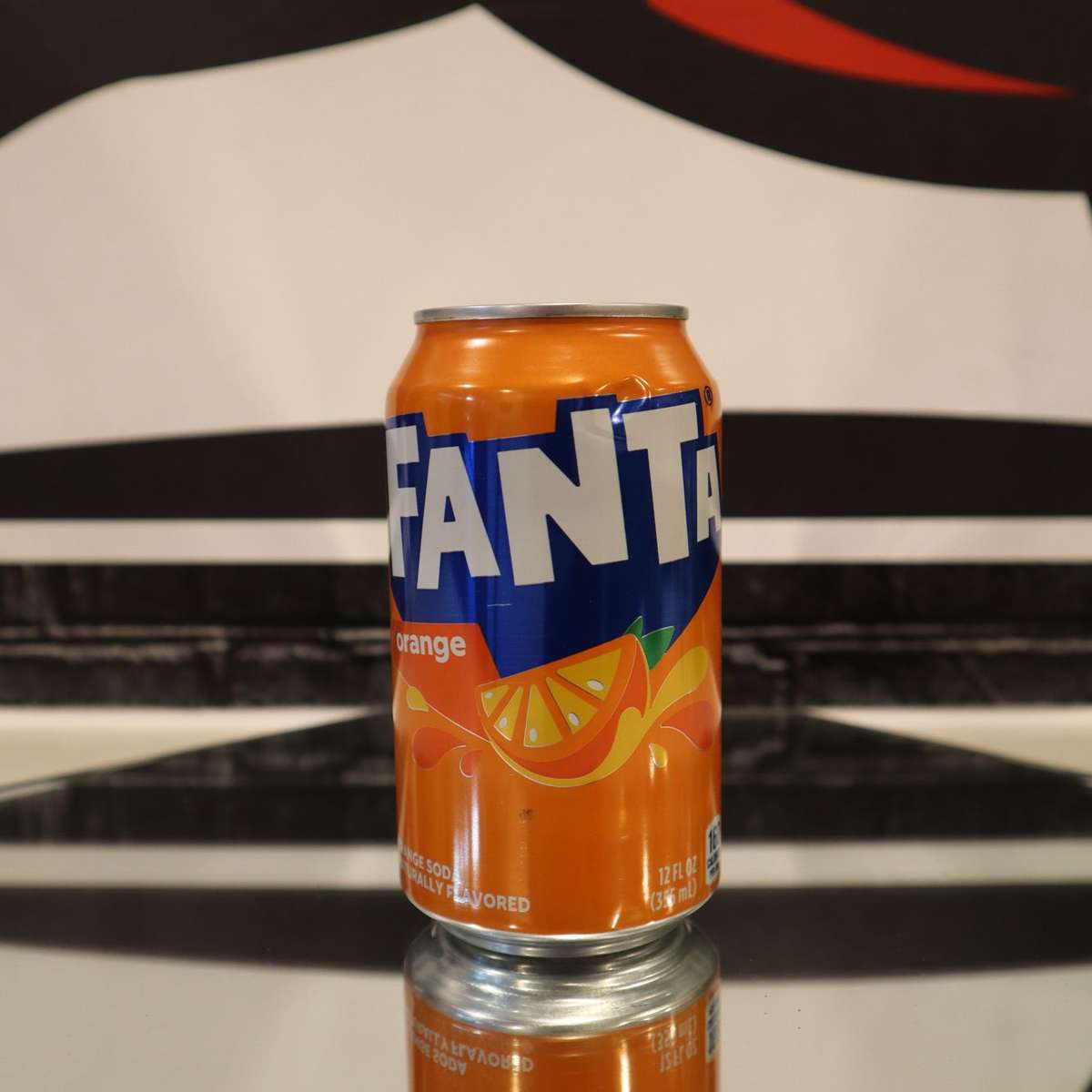 Orange Fanta Can