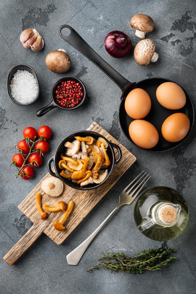 Grilled Chicken & Eggs, Any Style