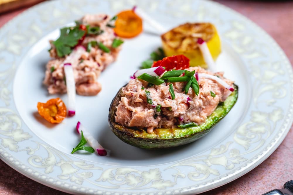 Stuffed Avocado w/ Tuna Salad