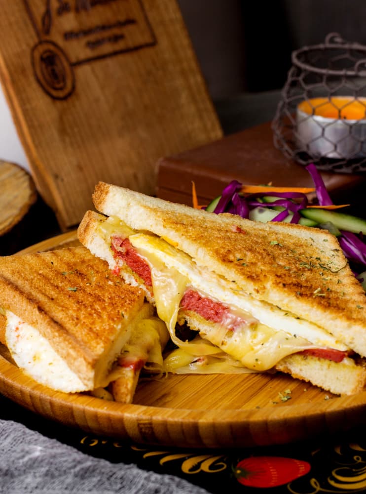 Grilled Cheese Deluxe with Protein