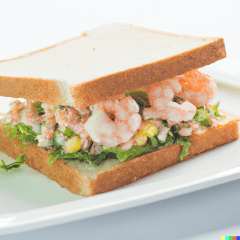 Shrimp Salad Sandwich