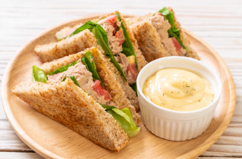 Individual Tuna Sandwich