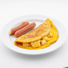 Sausage Omelette