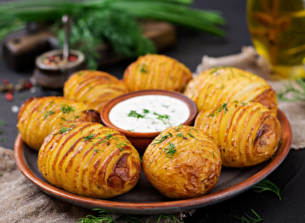 Baked Potato w/ Sour Cream