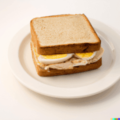 Turkey & Egg Sandwich