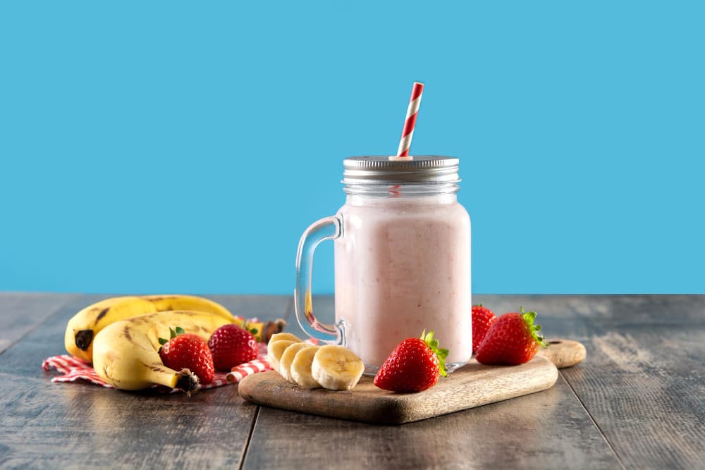 Banana Strawberry Smoothie (#4)